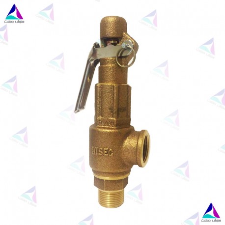 شیر اطمینان برنجی اهرم دار هایسک (HISEC)   