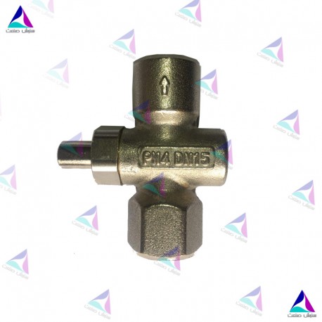 شیر پشت مانومتر پوش باتن(بوش باتوم) پکنز (PAKKENS)