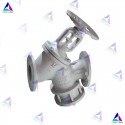 شیر چند منظوره سه راهه میوال PN 16 (Double function valve maintenance free with bellows MIVAL)