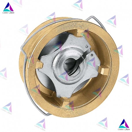 شیر بین فلنچی میوال PN 16 (Disk check valve MIVAL) 