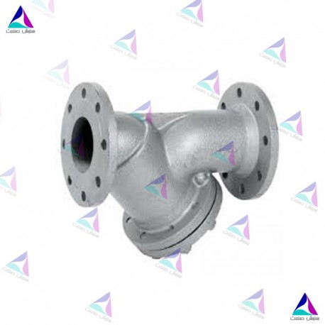 سه راه صافی فلنچی میوال PN 25 (Y sediment collecting strainer MIVAL)