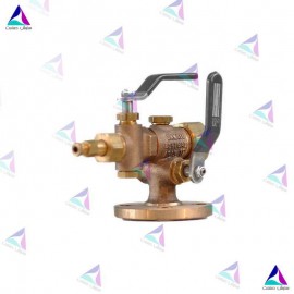 شیر آبنما 1/2 اینچ فلنچ 115 میلیمتر تکانه