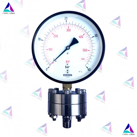 گیج دیافراگمی 40 بار ایندومارت