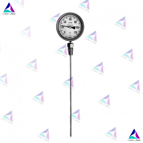 ترمومتر تاشو صفحه 100 میلیمتر دنباله 50 سانتیمتر ویکا     