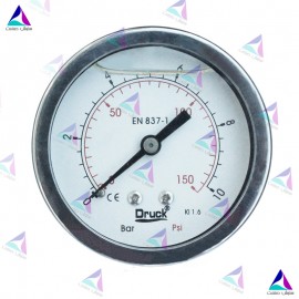 مانومتر دراک صفحه 60 میلیمتر روغنی دنده از پشت